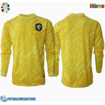 Fotballdrakt Herre Nederland Keeper Bortedrakt EM 2024 Langermet